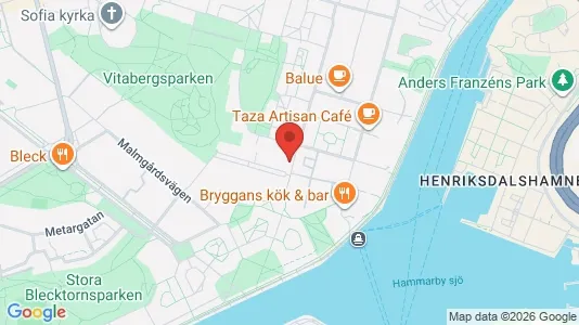 Apartments for rent i Södermalm - kort over placeringen