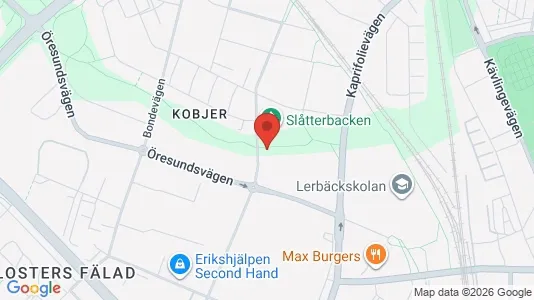 Apartments for rent i Lund - kort over placeringen