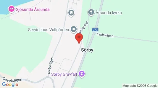 Apartments for rent i Sandviken - kort over placeringen