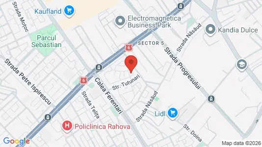 Apartments for rent i Bucharest - Sectorul 5 - kort over placeringen
