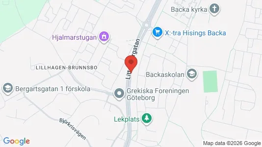 Apartments for rent i Norra hisingen - kort over placeringen