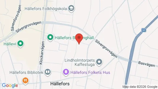 Apartments for rent i Hällefors - kort over placeringen