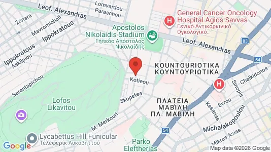 Apartments for rent i Athens Ampelokipoi - kort over placeringen