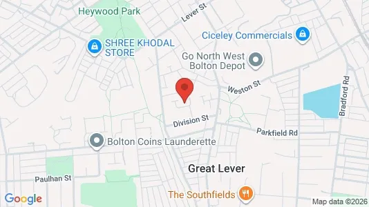Apartments for rent i Bolton - Lancashire - kort over placeringen