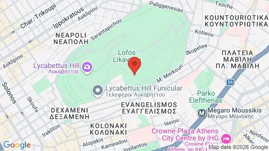 Apartments for rent i Athens Ampelokipoi - kort over placeringen