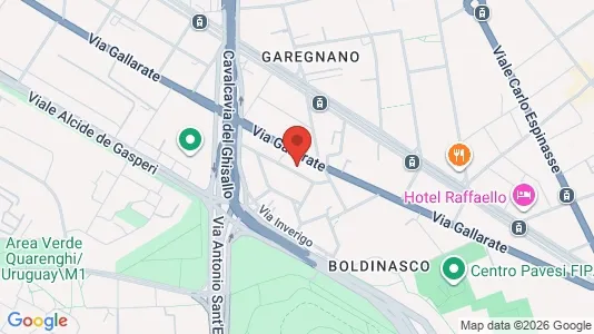 Rooms for rent i Milano Zona 8 - Fiera, Gallaratese, Quarto Oggiaro - kort over placeringen
