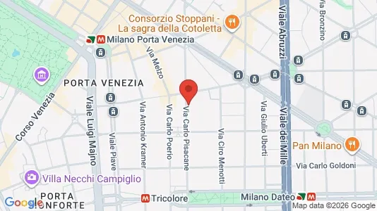 Rooms for rent i Milano Zona 1 - Centro storico - kort over placeringen