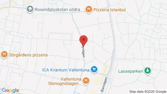 Apartments for rent i Vallentuna - kort over placeringen