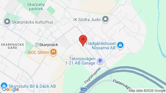 Apartments for rent i Stockholm South - kort over placeringen