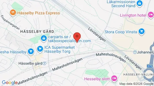 Apartments for rent i Stockholm West - kort over placeringen