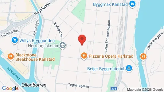 Apartments for rent in Karlstad - Photo from Google Street View