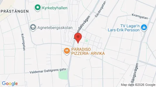 Apartments for rent i Arvika - kort over placeringen