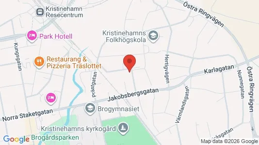 Apartments for rent i Kristinehamn - kort over placeringen