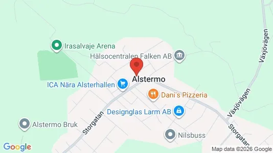 Apartments for rent i Uppvidinge - kort over placeringen