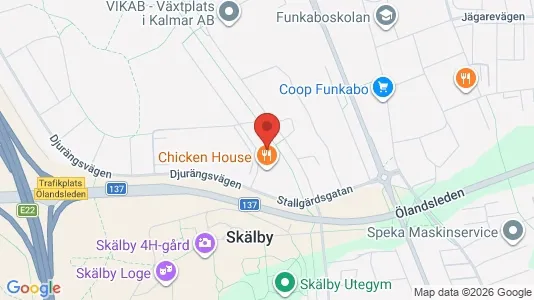 Apartments for rent i Kalmar - kort over placeringen