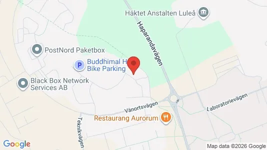 Apartments for rent i Luleå - kort over placeringen