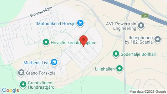Apartments for rent i Södertälje - kort over placeringen
