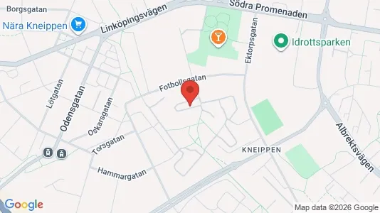 Apartments for rent i Norrköping - kort over placeringen