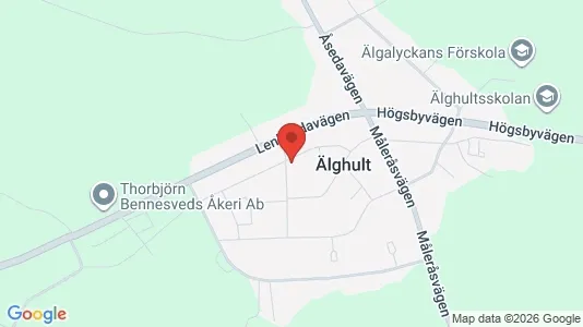 Apartments for rent i Uppvidinge - kort over placeringen