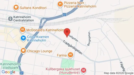 Apartments for rent i Katrineholm - kort over placeringen