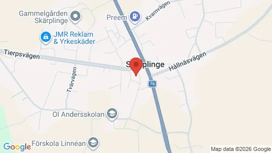 Apartments for rent i Tierp - kort over placeringen