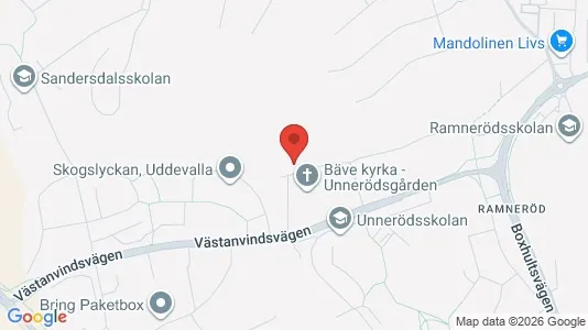 Apartments for rent i Uddevalla - kort over placeringen