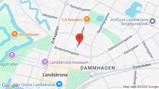 Apartments for rent in Landskrona - Photo from Google Street View