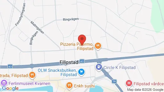 Apartments for rent in Filipstad - Photo from Google Street View