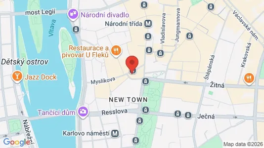 Apartments for rent i Prague 5 - kort over placeringen