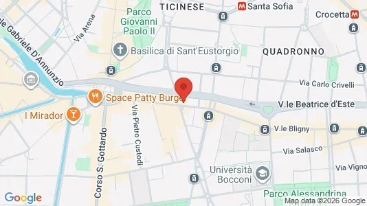Rooms for rent i Milano Zona 5 - Vigentino, Chiaravalle, Gratosoglio - kort over placeringen