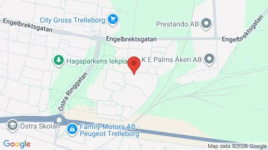 Apartments for rent i Trelleborg - kort over placeringen
