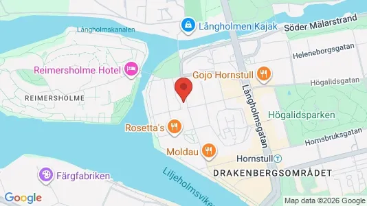 Apartments for rent i Södermalm - kort over placeringen