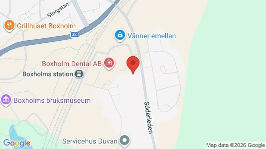 Apartments for rent i Boxholm - kort over placeringen