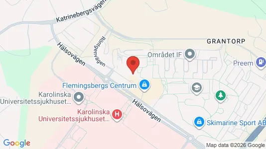 Apartments for rent i Huddinge - kort over placeringen