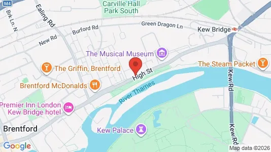 Apartments for rent i Brentford - Middlesex - kort over placeringen