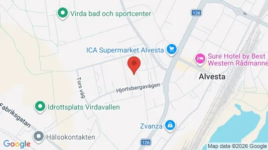Apartments for rent i Alvesta - kort over placeringen