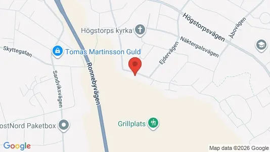 Apartments for rent i Växjö - kort over placeringen