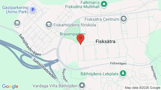 Apartments for rent i Nacka - kort over placeringen