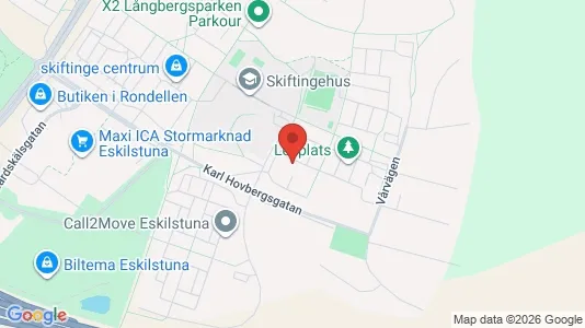 Apartments for rent i Eskilstuna - kort over placeringen