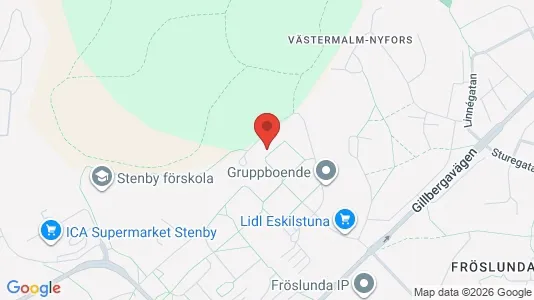 Apartments for rent i Eskilstuna - kort over placeringen