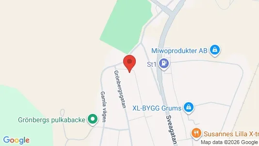 Apartments for rent i Grums - kort over placeringen