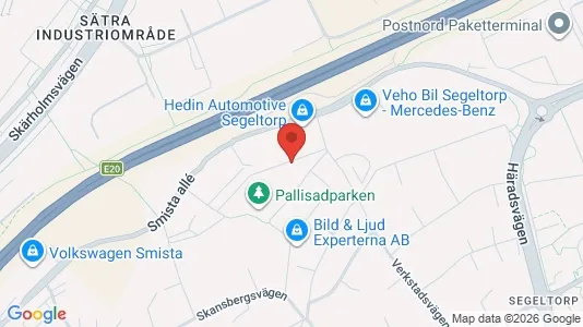 Apartments for rent i Huddinge - kort over placeringen