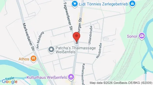 Apartments for rent i Burgenlandkreis - kort over placeringen