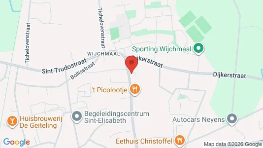 Apartments for rent i Peer - kort over placeringen
