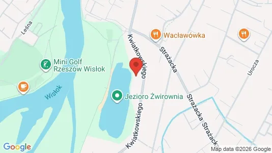 Apartments for rent i Rzeszów - kort over placeringen