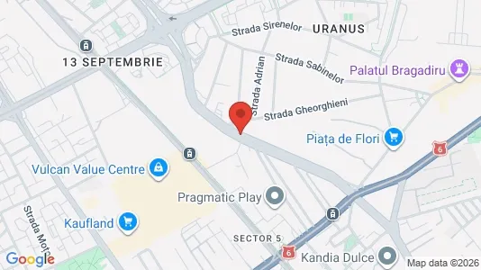 Apartments for rent i Bucharest - Sectorul 5 - kort over placeringen