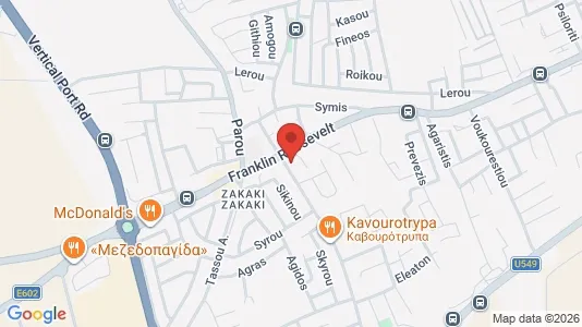 Apartments for rent i Limassol - kort over placeringen