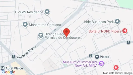 Apartments for rent i Bucharest - Sectorul 1 - kort over placeringen
