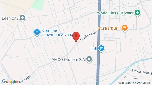 Apartments for rent i Otopeni - kort over placeringen