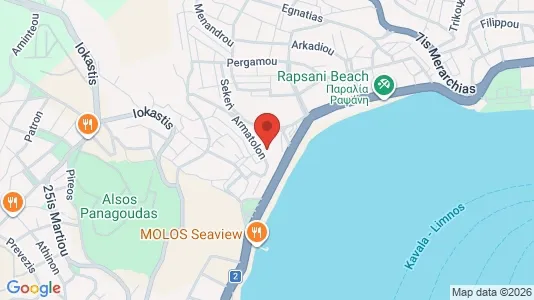 Apartments for rent i Kavala - kort over placeringen